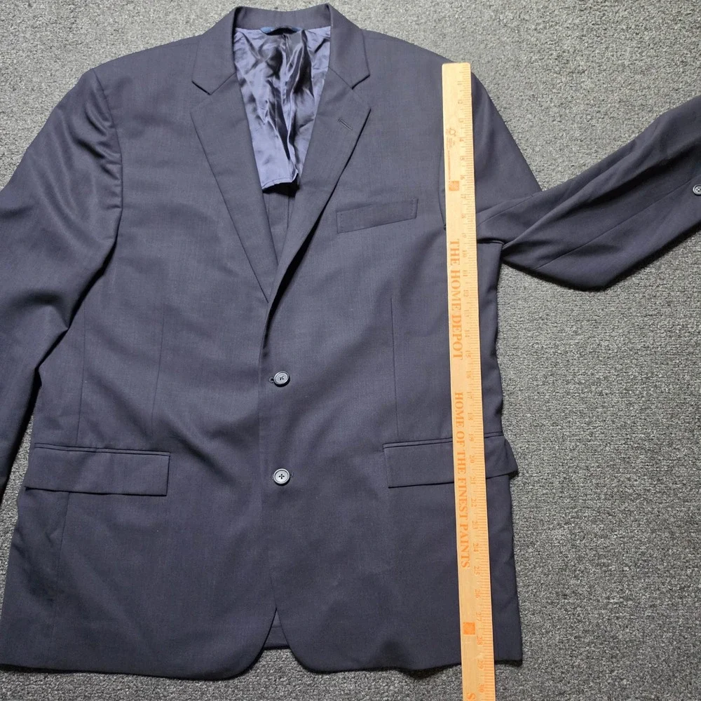 Brooks Brothers Blazer Navy Mens 46R Regent BrooksCool Travel Wool Sport Coat